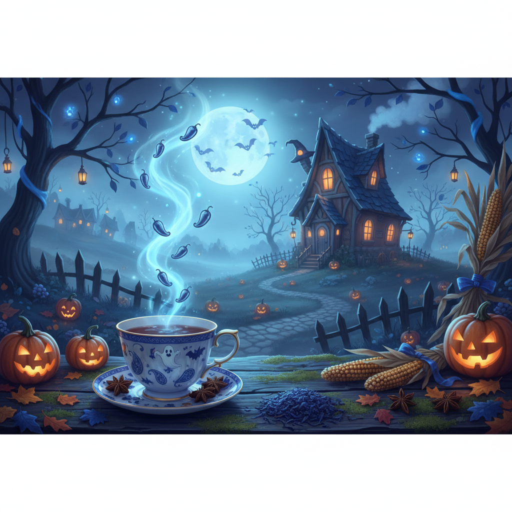 👻 When the Ghosts Need a Tea Break: Blue Pepper’s Spooky Sips