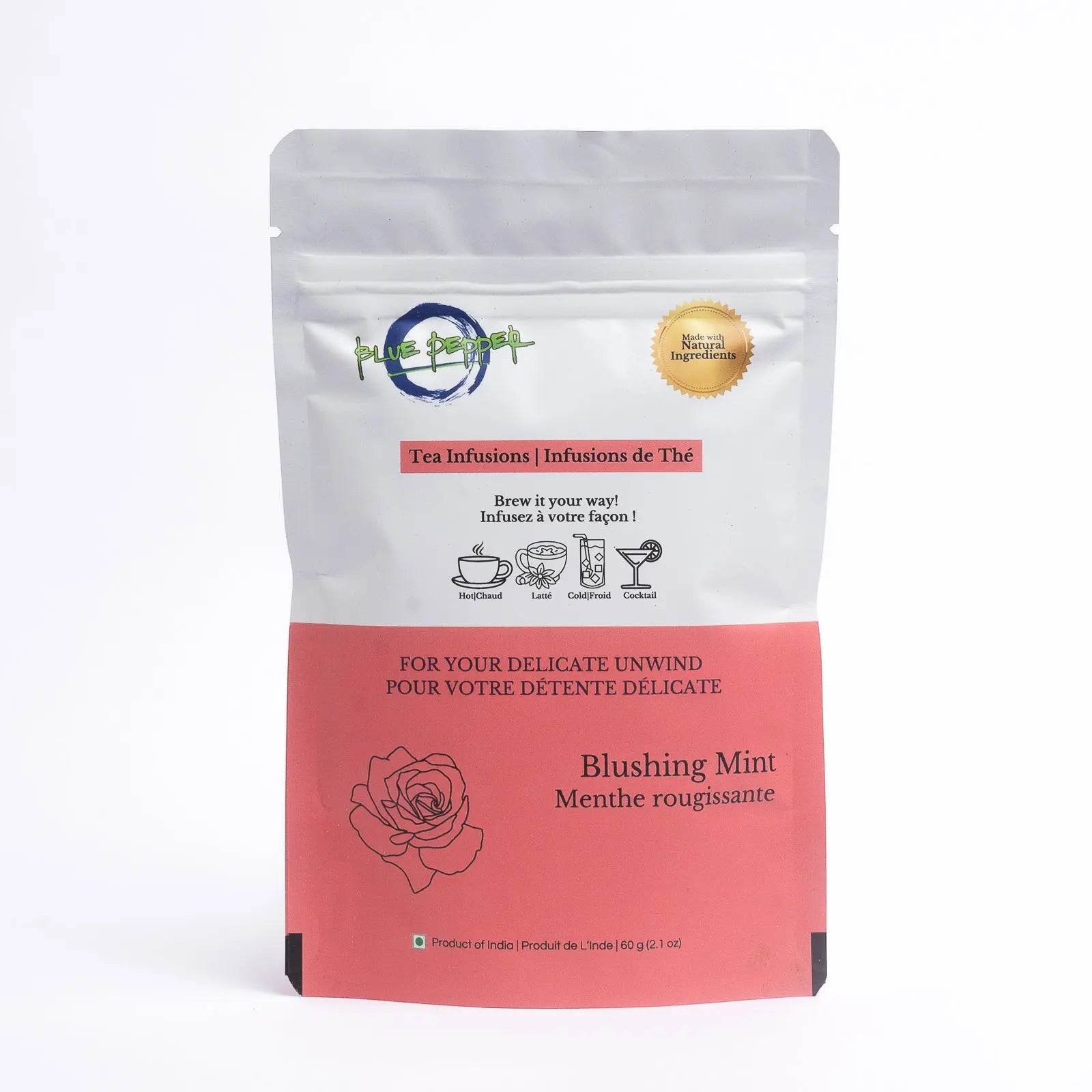 Blushing Mint Tea Infusion Blue Pepper