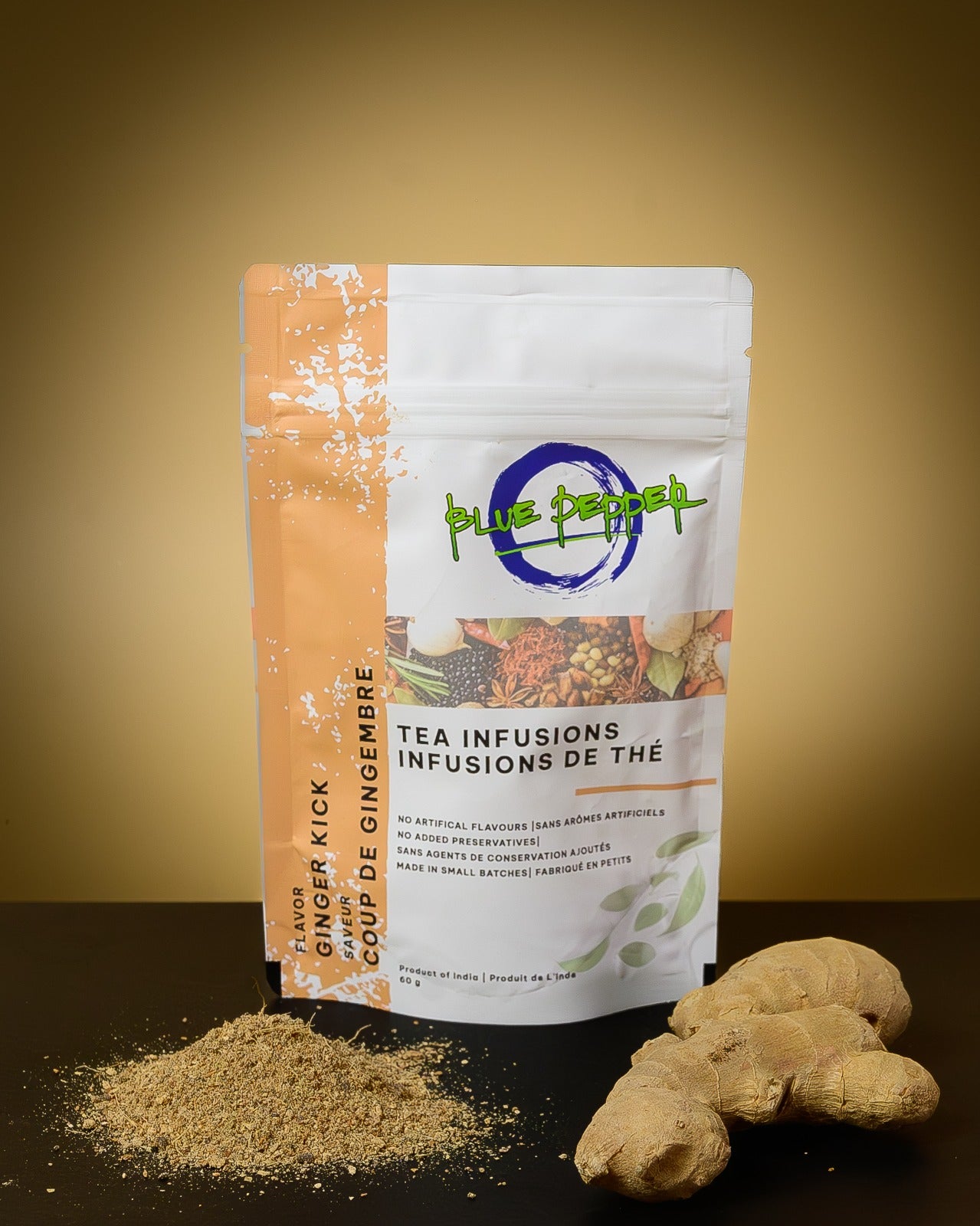 Flavor Trail Gift Box (2 Tea Infusions, 1 Tea Infuser & 1 Wooden Spoon)
