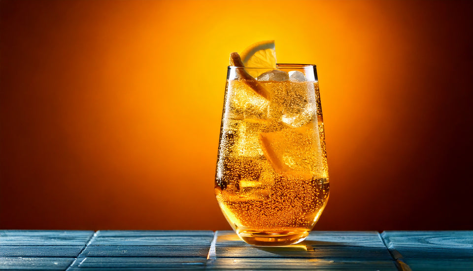 Golden Glow Spritzer serving inspiration