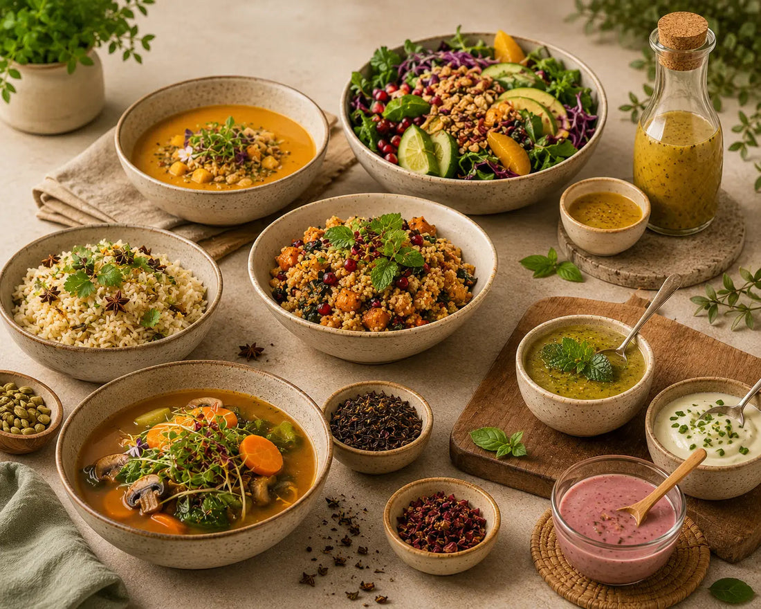Cooking with Tea: 25 Creative Tea-Infused Recipes for Everyday Meals Blue Pepper
