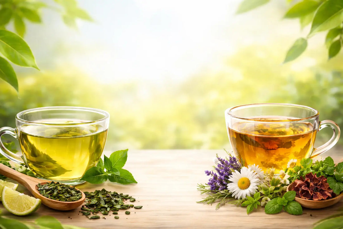 Herbal Tea vs Green Tea: What’s the Difference? Blue Pepper