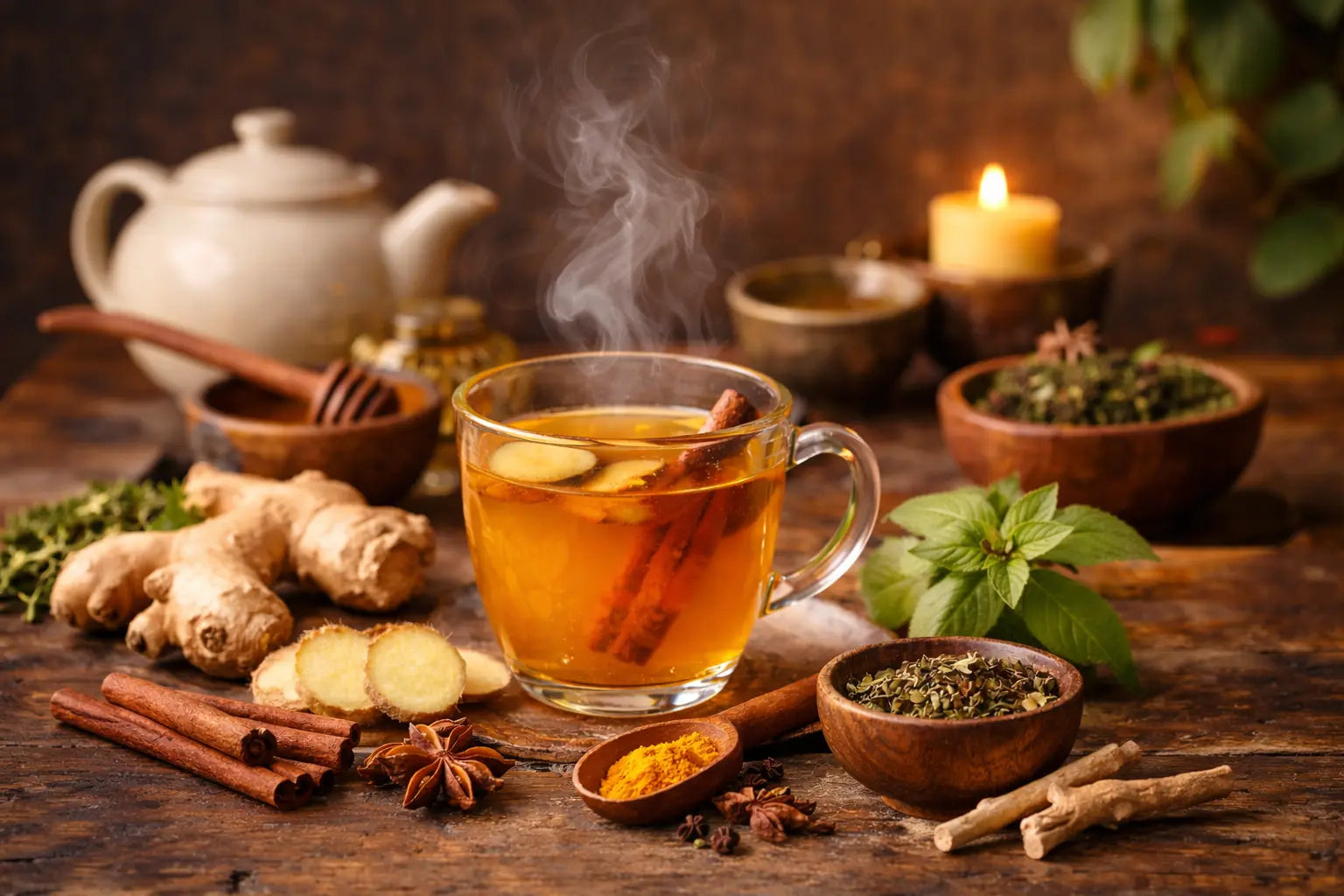 Spice & Herbal Tea Infusions
