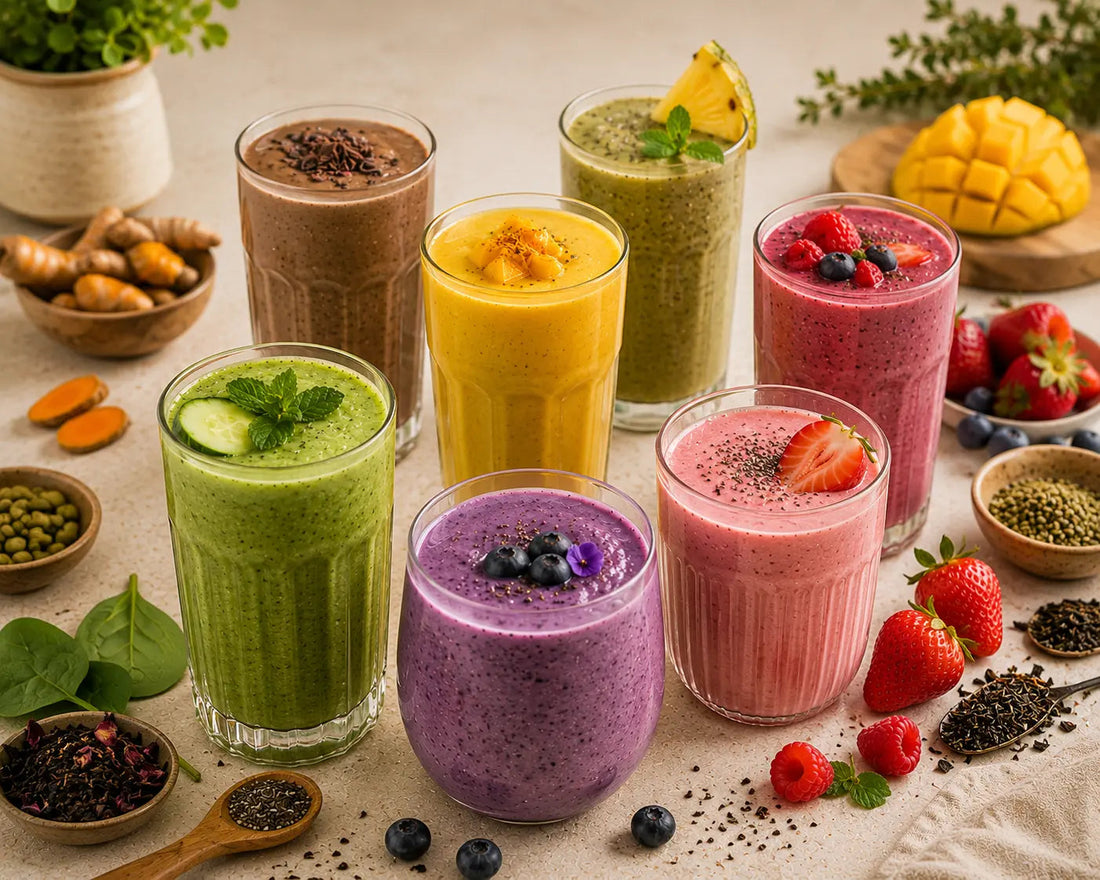 Tea Smoothies & Blended Drinks: 25+ Refreshing Recipes Beyond the Cup Blue Pepper