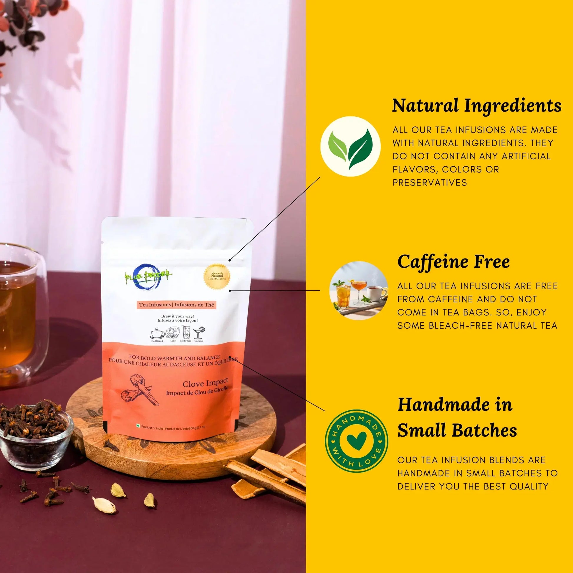 Clove Impact Tea Infusion Blue Pepper