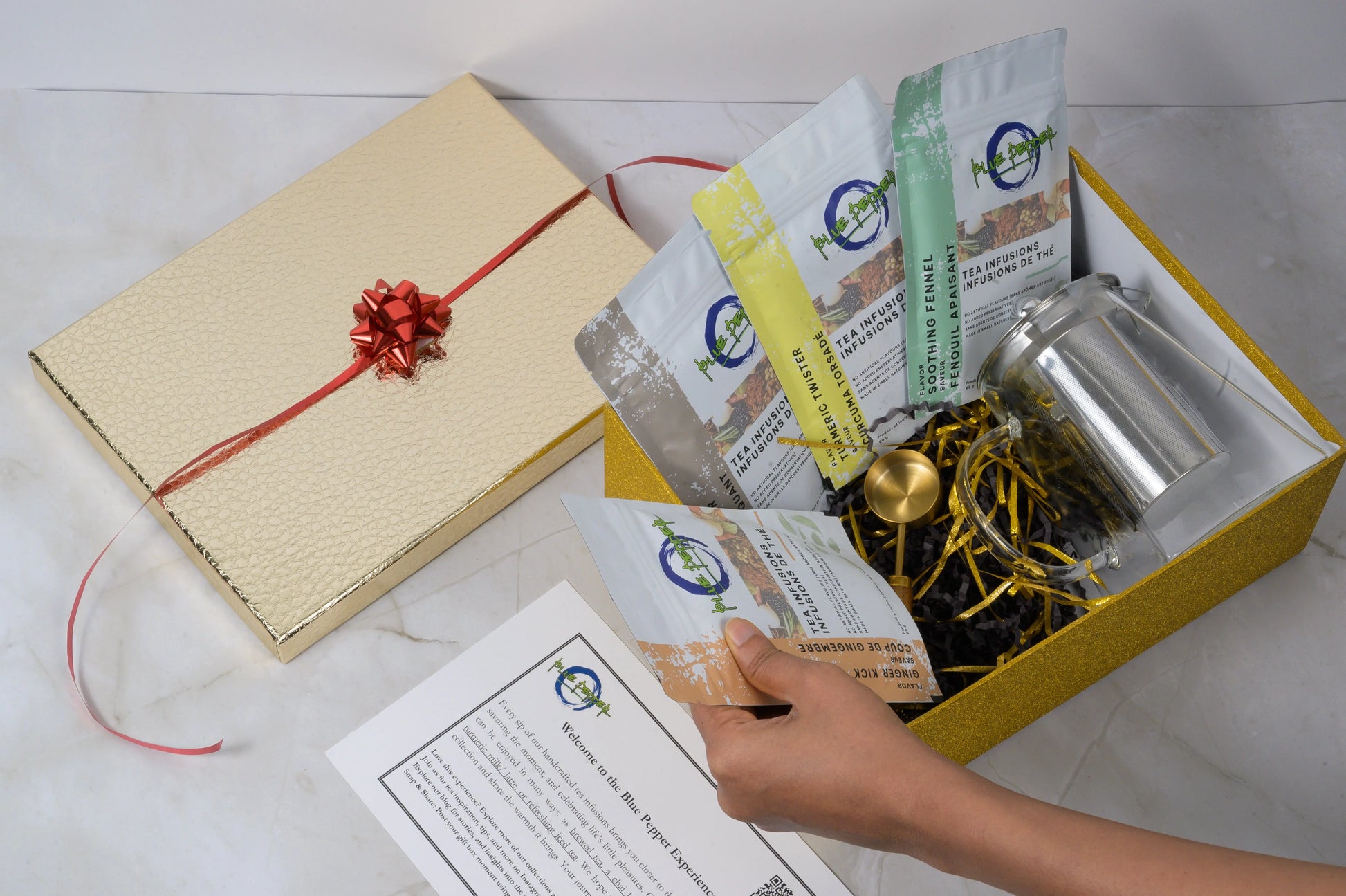 Gift Box - Blue Pepper