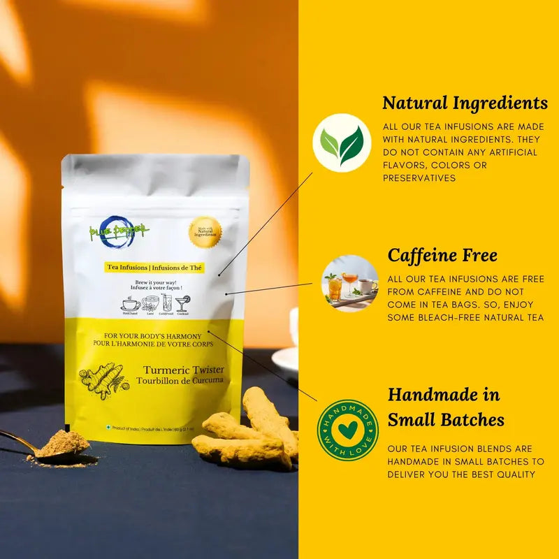 Turmeric Twister Tea Infusion Blue Pepper