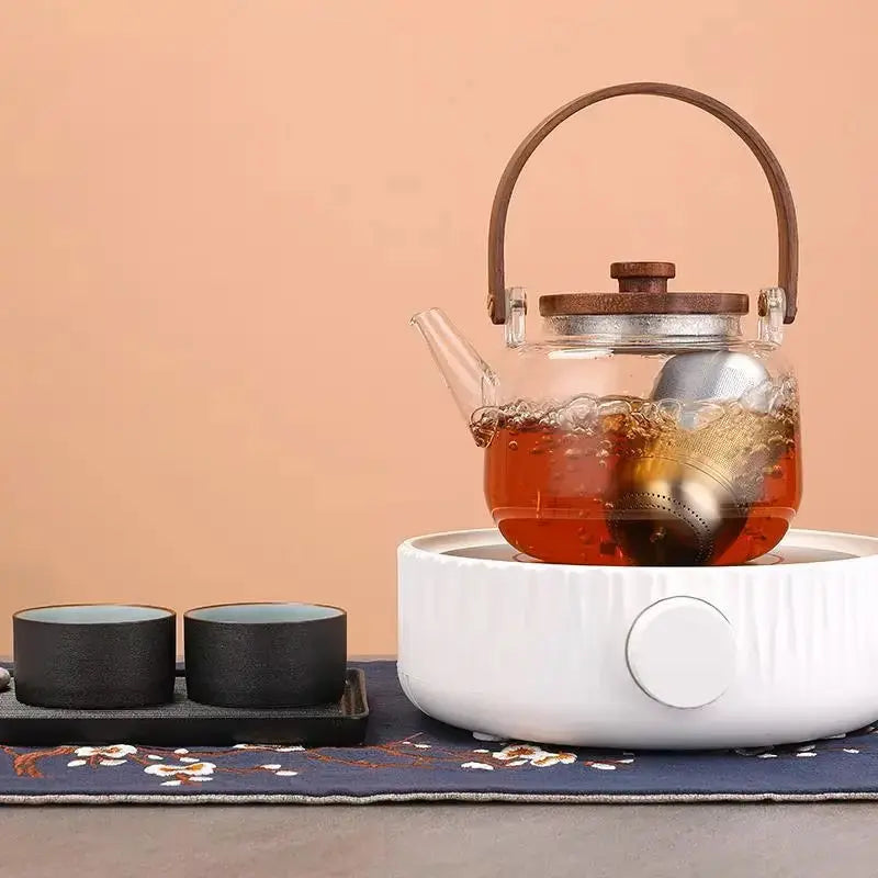 Stainless Steel Tea Infuser| Tea Leaves Diffuser| Spice Seasoning Ball Strainer| Teapot Fine Mesh| Filter Kitchen Accessories Blue Pepper