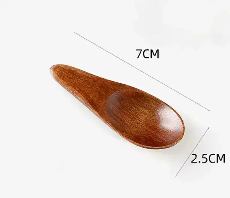 Mini Wooden Tea Spoon - Blue Pepper