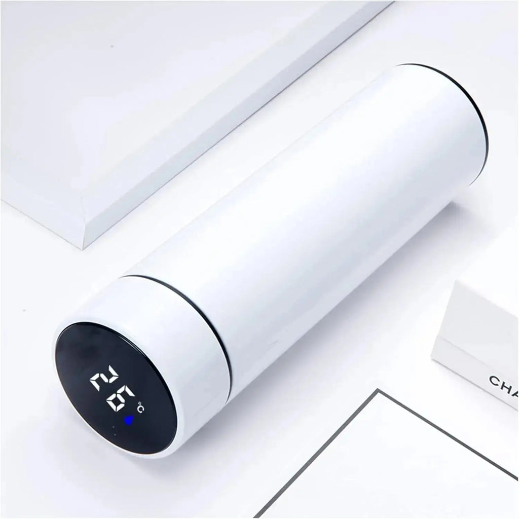 Stainless Steel Smart Temperature Infuser Bottle Blue Pepper