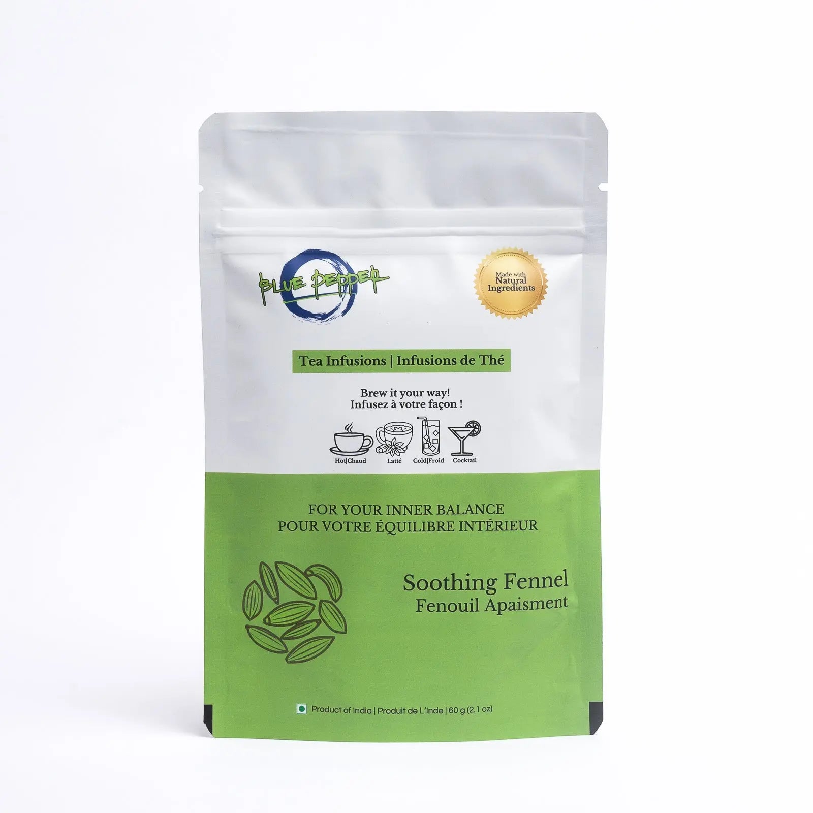 Soothing Fennel Tea Infusion Blue Pepper