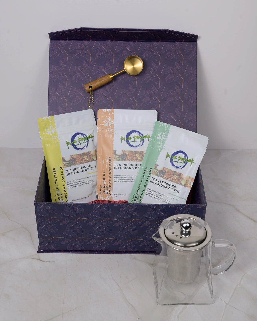 Gift Box - Blue Pepper