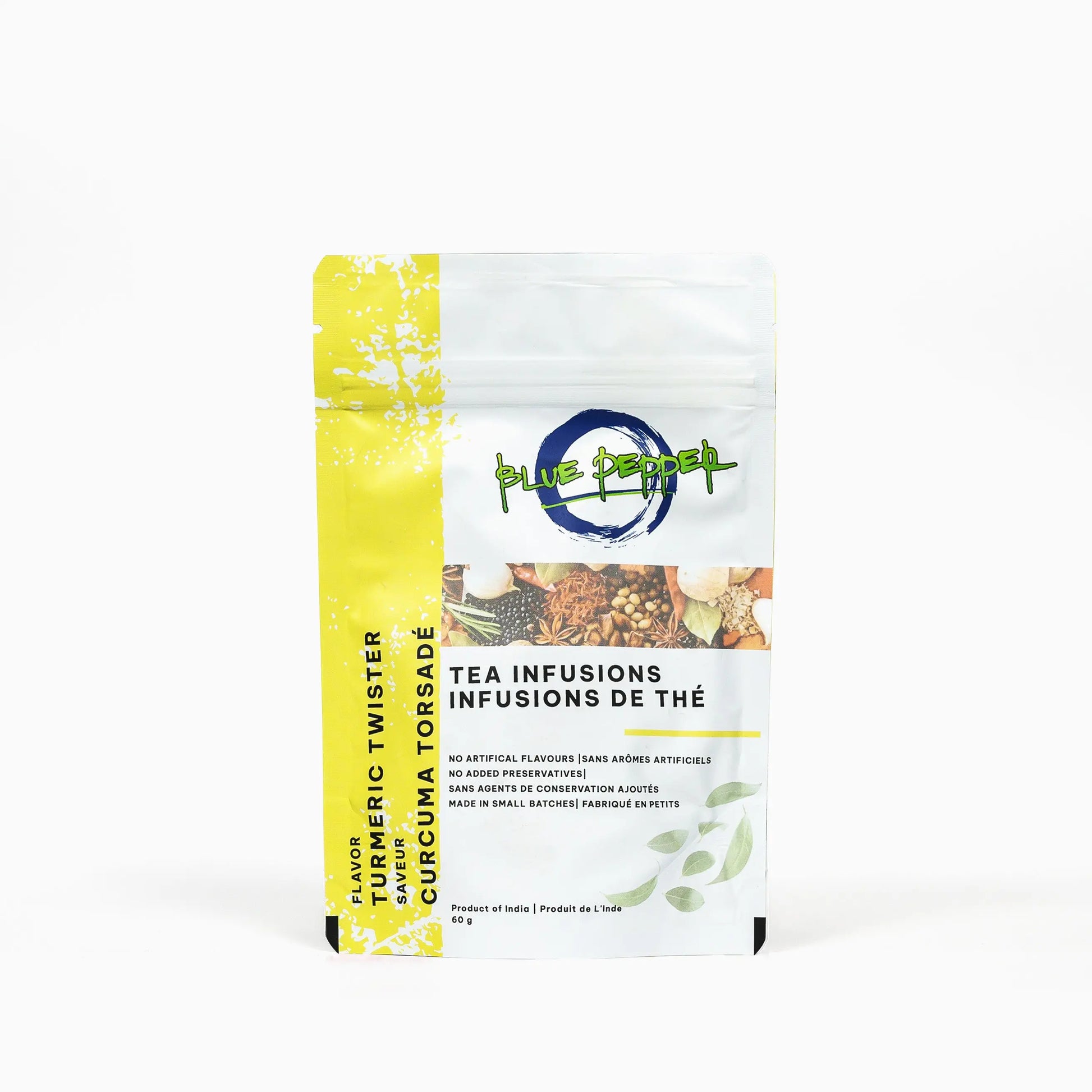 Turmeric Twister Tea Infusion - Blue Pepper