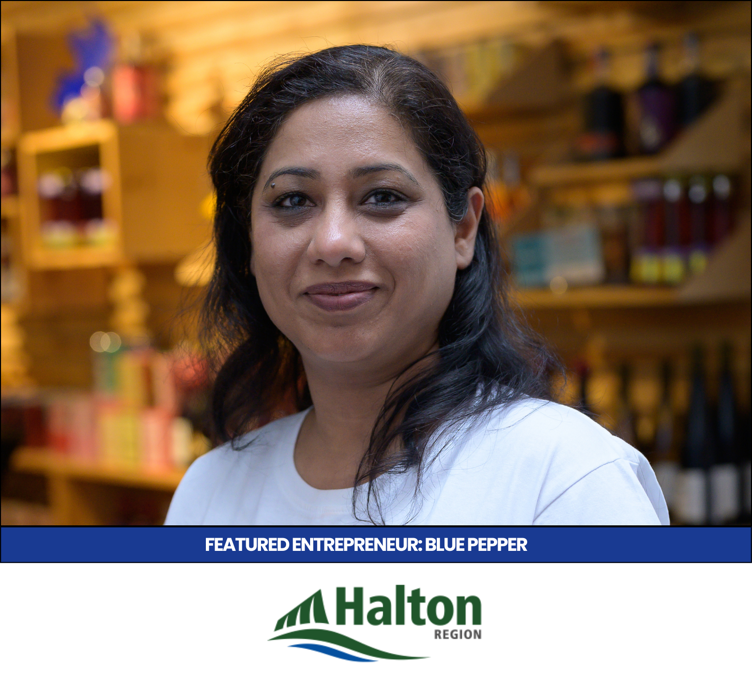 Blue Pepper founder Trupti Sedani Pandhi featured by Halton Region Small Business Centre