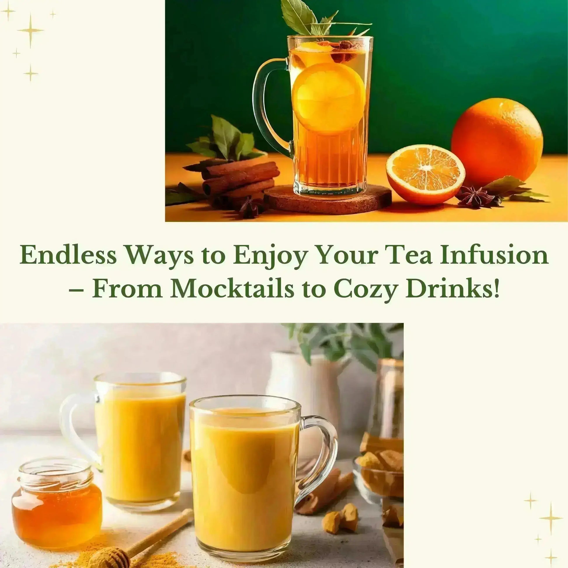 Mocktails to cozy drinks, blue pepper