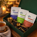 Brew Bliss Tea Gift Box in a evening clove setting