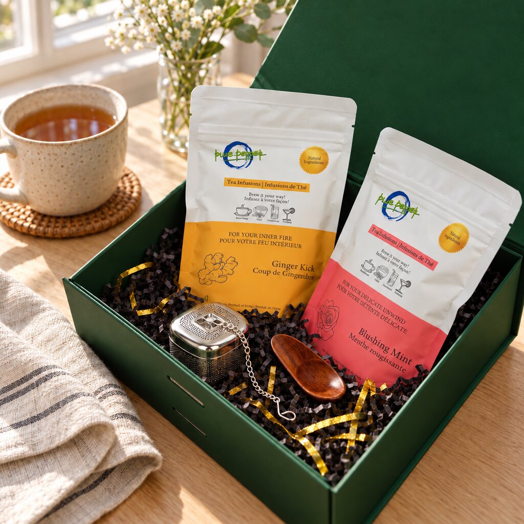 Warm Moments Gift Box in a birthday morning setting